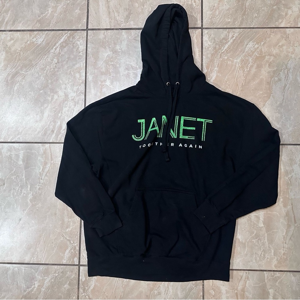 Janet Jackson Together Again Hoodie Size XL